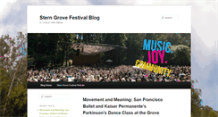 Desktop Screenshot of blog.sterngrove.org